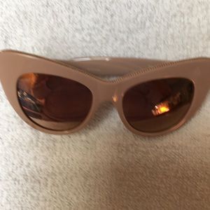 Stella McCartney Mirrored cats eye sunglasses with original tags.
